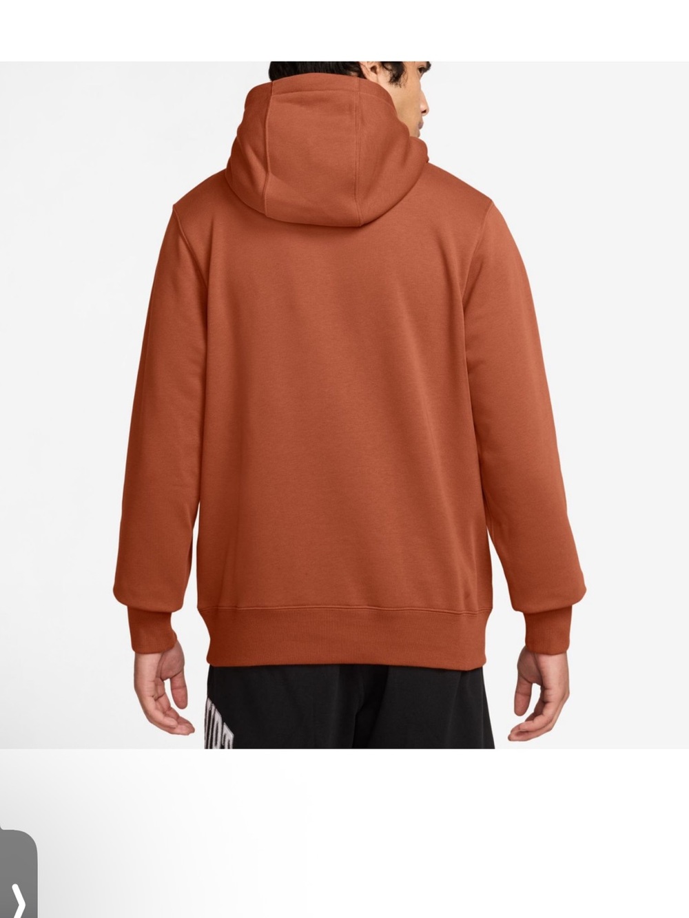 NWT Nike Men's Dri-Fit French Terry Rust Tennis Nikecourt Hoodie Sz M $95 - Picture 2 of 7